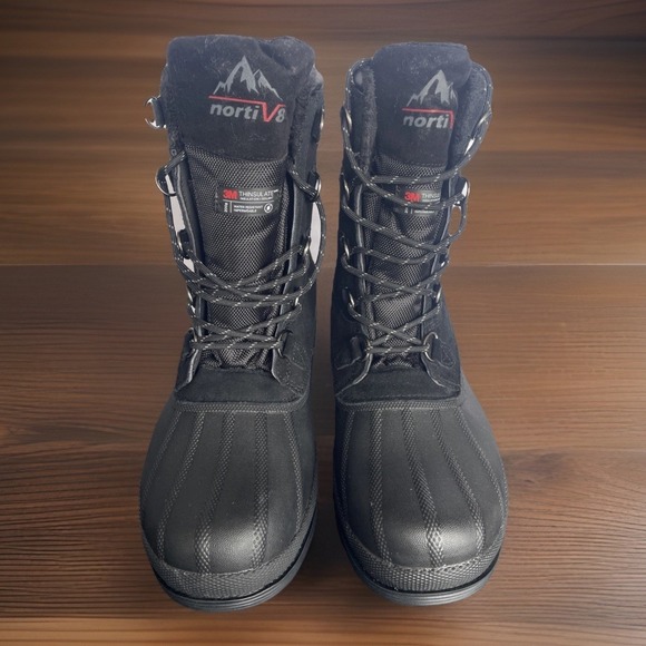 NORTIV 8 Men\'s 11 Winter Snow Boots Warm Insulated Waterproof Outdoor Work Shoes main image 12